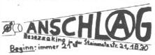 anschlag logo